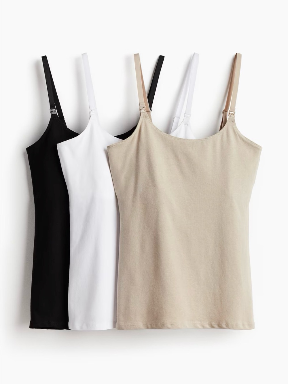 Mama 3 Pack Nursing Tank Tops